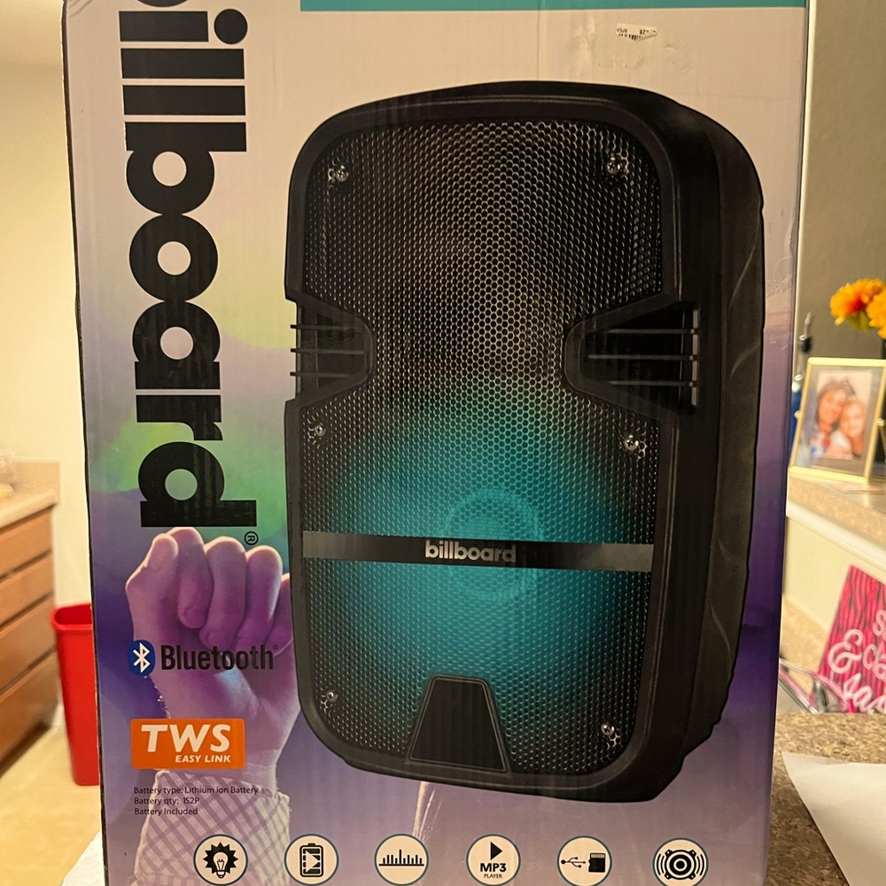Billboard party speaker